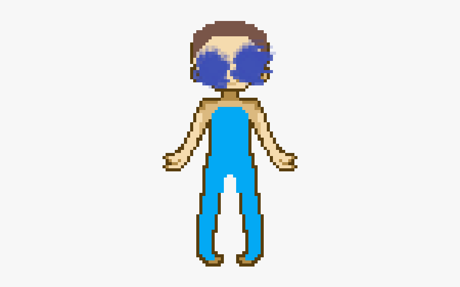 Grid Aphmau Pixel Art, Transparent Clipart