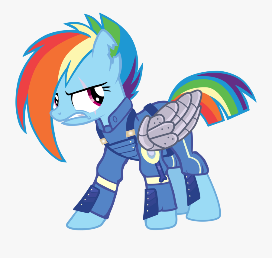 Clip Art Royalty Free Absurd Res Alternate Apocalypse - Mlp War Rainbow Dash, Transparent Clipart