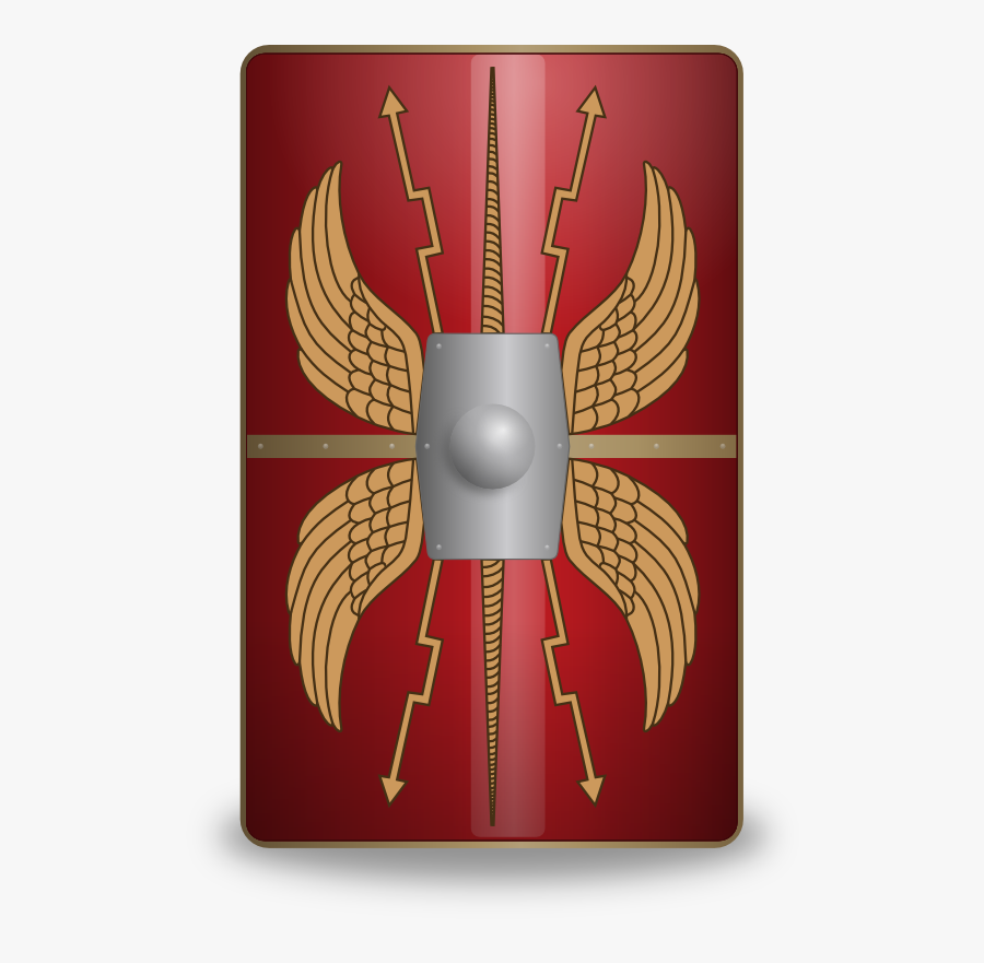 Roman Legion Shield Drawing, Transparent Clipart