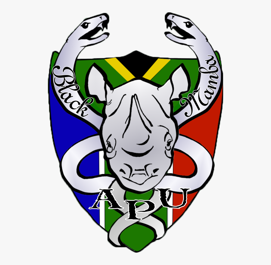 Black Mamba Anti Poaching Unit Logo, Transparent Clipart