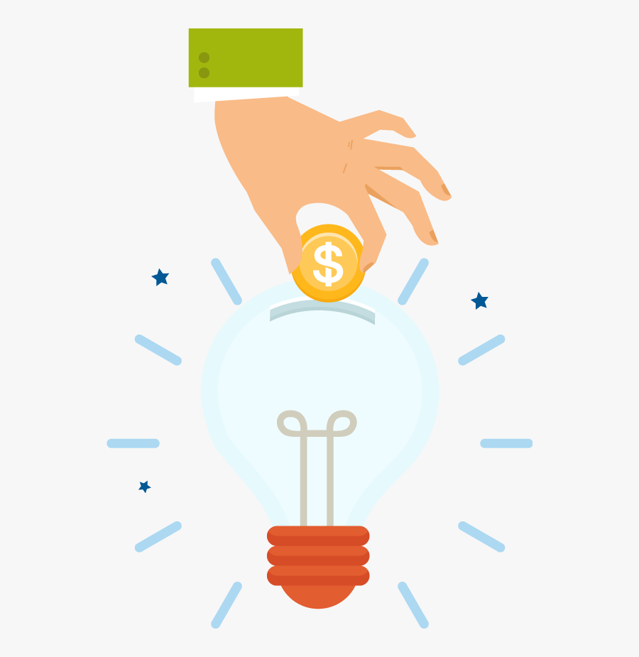 Download Transparent Disadvantages Clipart - Hand Investment Vector ...