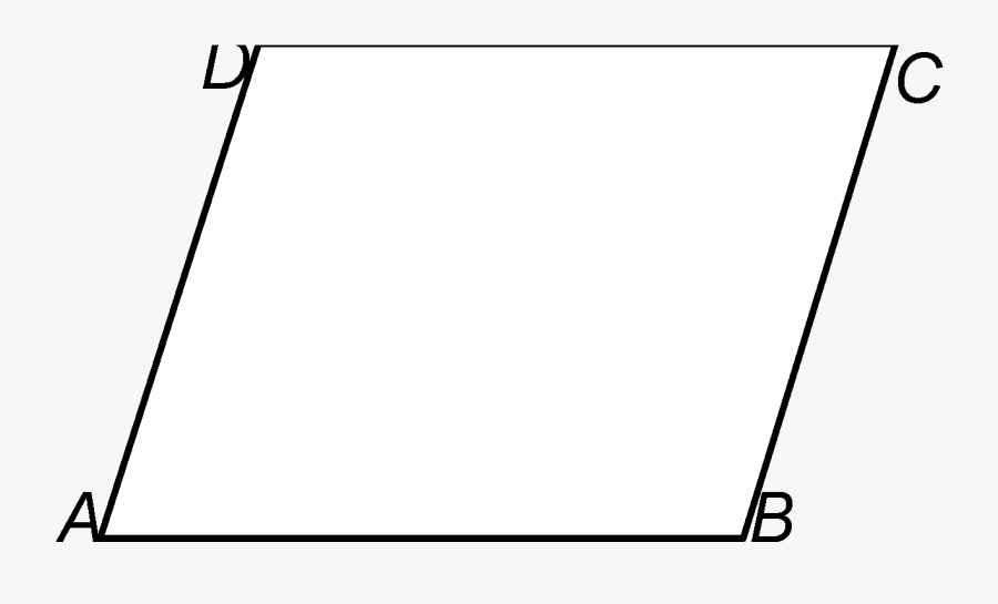 The Adjoining Figure Shows A Quadrilateral Abcd In, Transparent Clipart