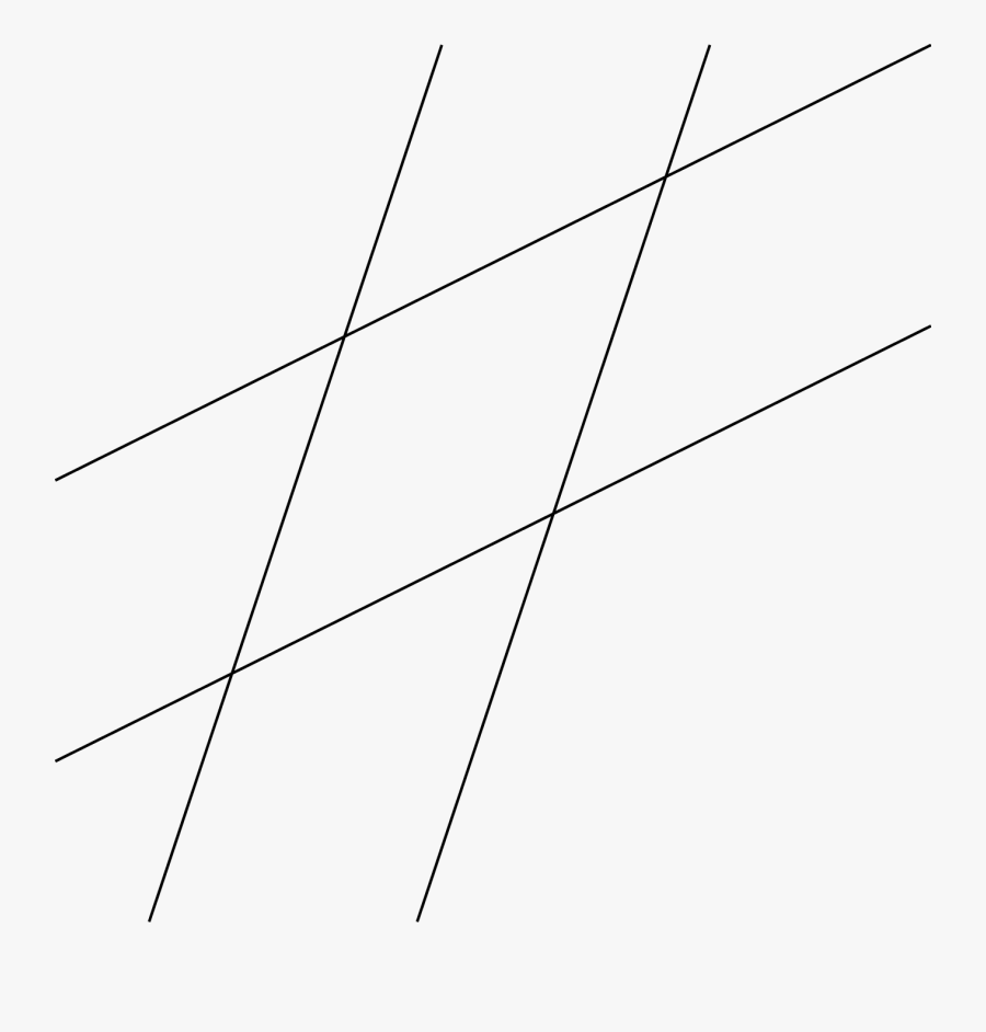 Transparent Parallel Lines Png - Line Art, Transparent Clipart