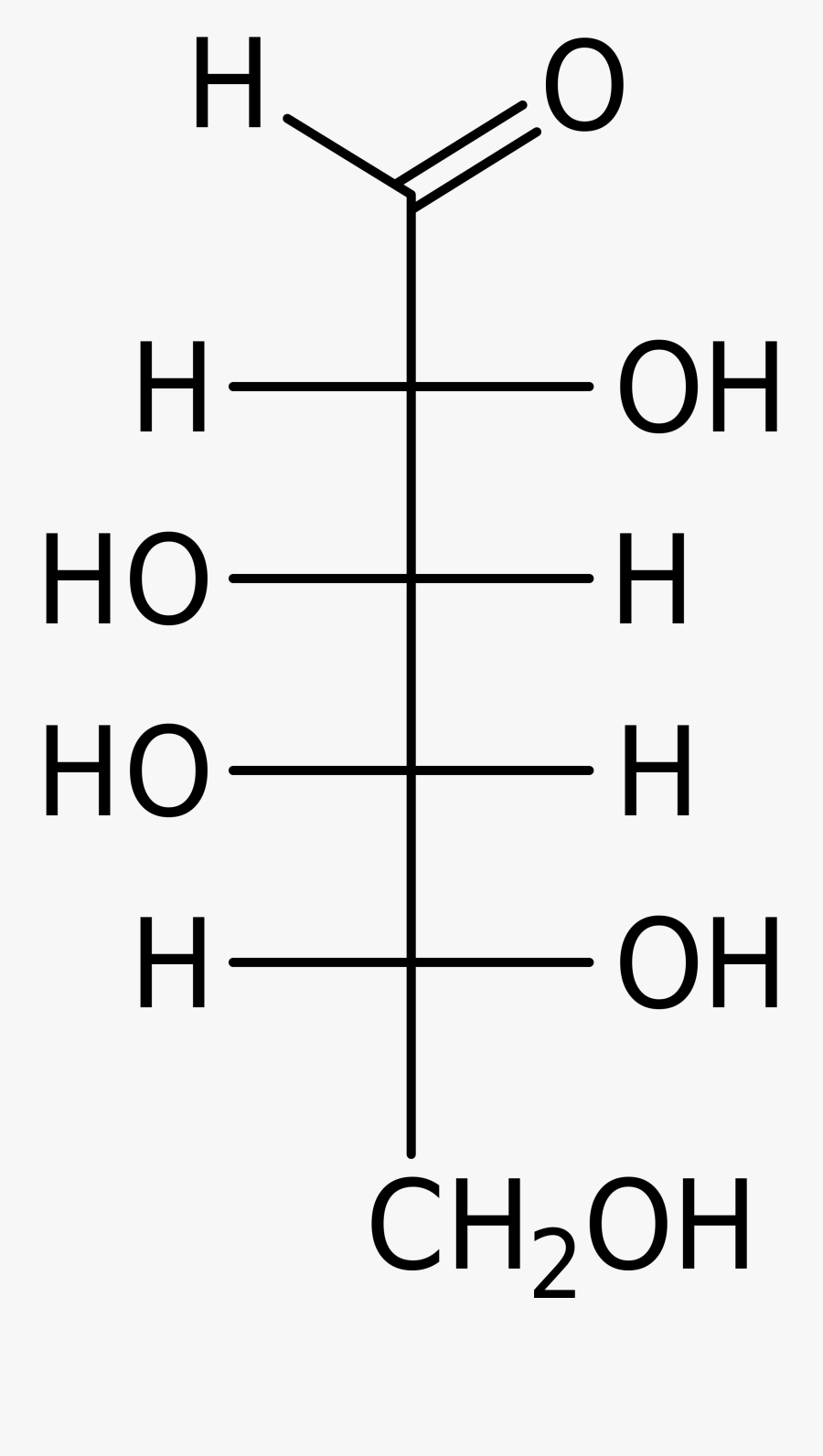 Clip Art File Dgalactose Svg Wikimedia - Carbohydrates Elements, Transparent Clipart