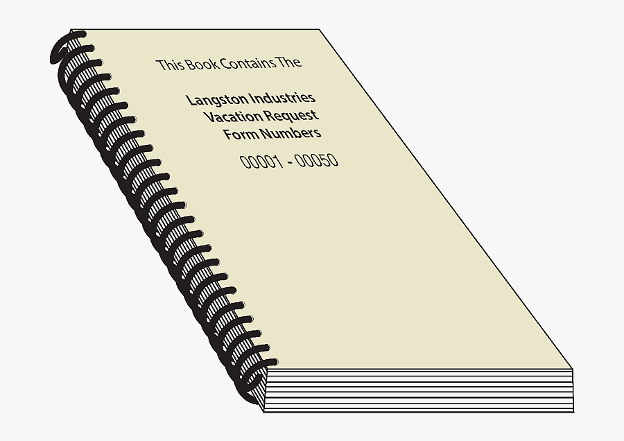Loose From The Book - Spiral Binding Books Png, Transparent Clipart