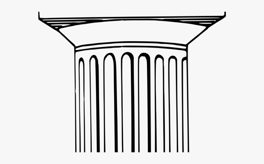 Greek Column Clipart, Transparent Clipart