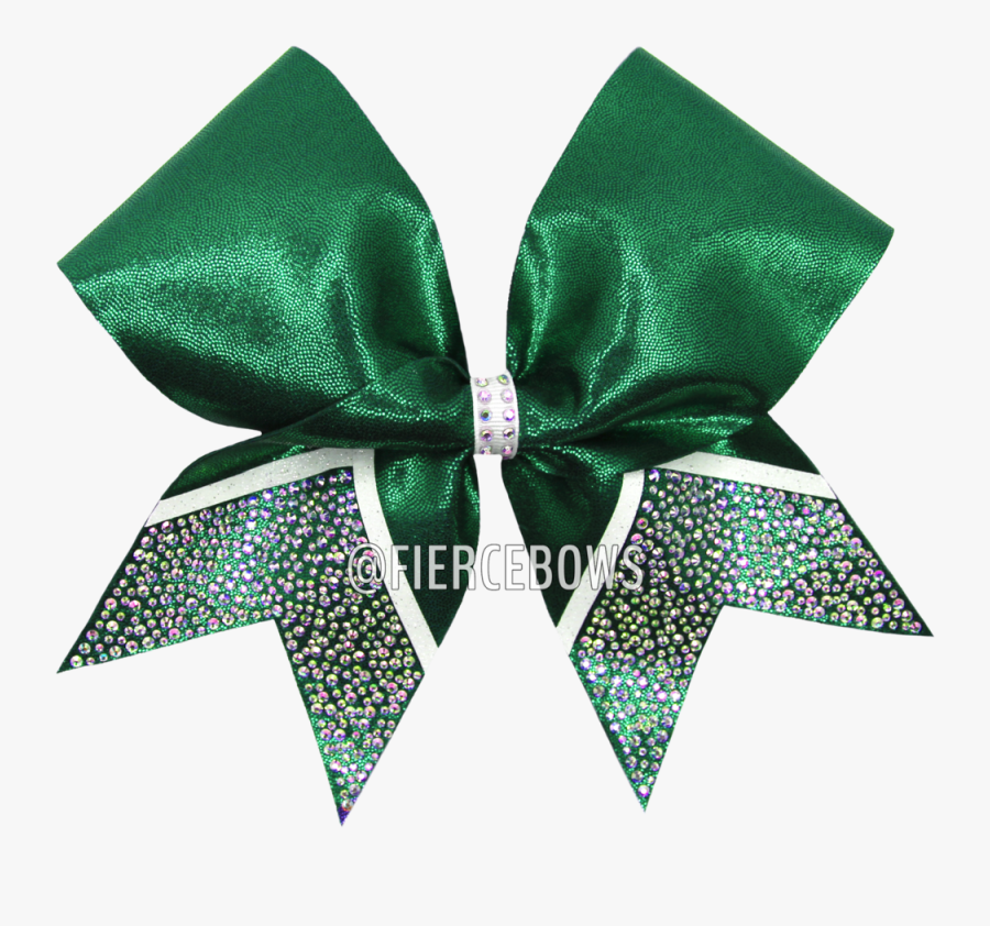 Black Gold Green Cheer Bows, Transparent Clipart