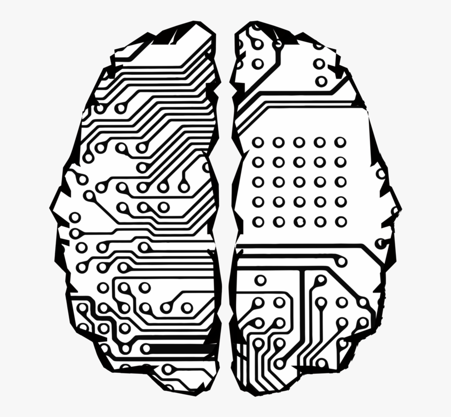 Brain Ai Vector Clipart Circuit Transparent Png - Ai Clipart Transparent, Transparent Clipart