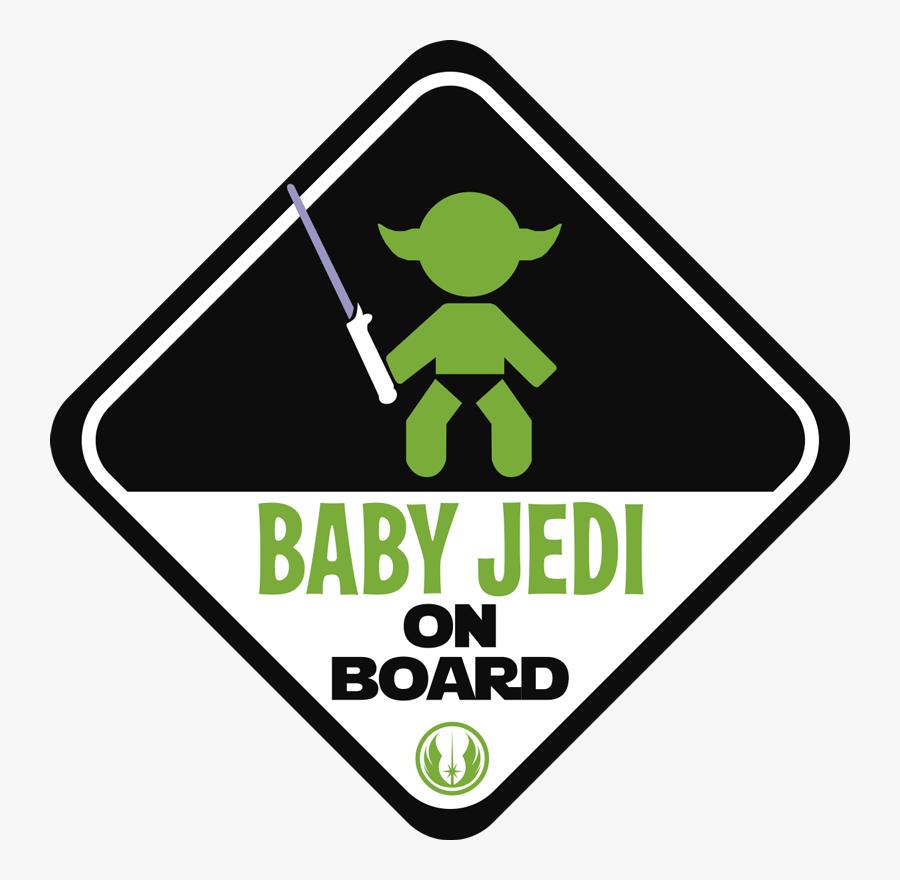 Baby On Board Star Wats, Transparent Clipart