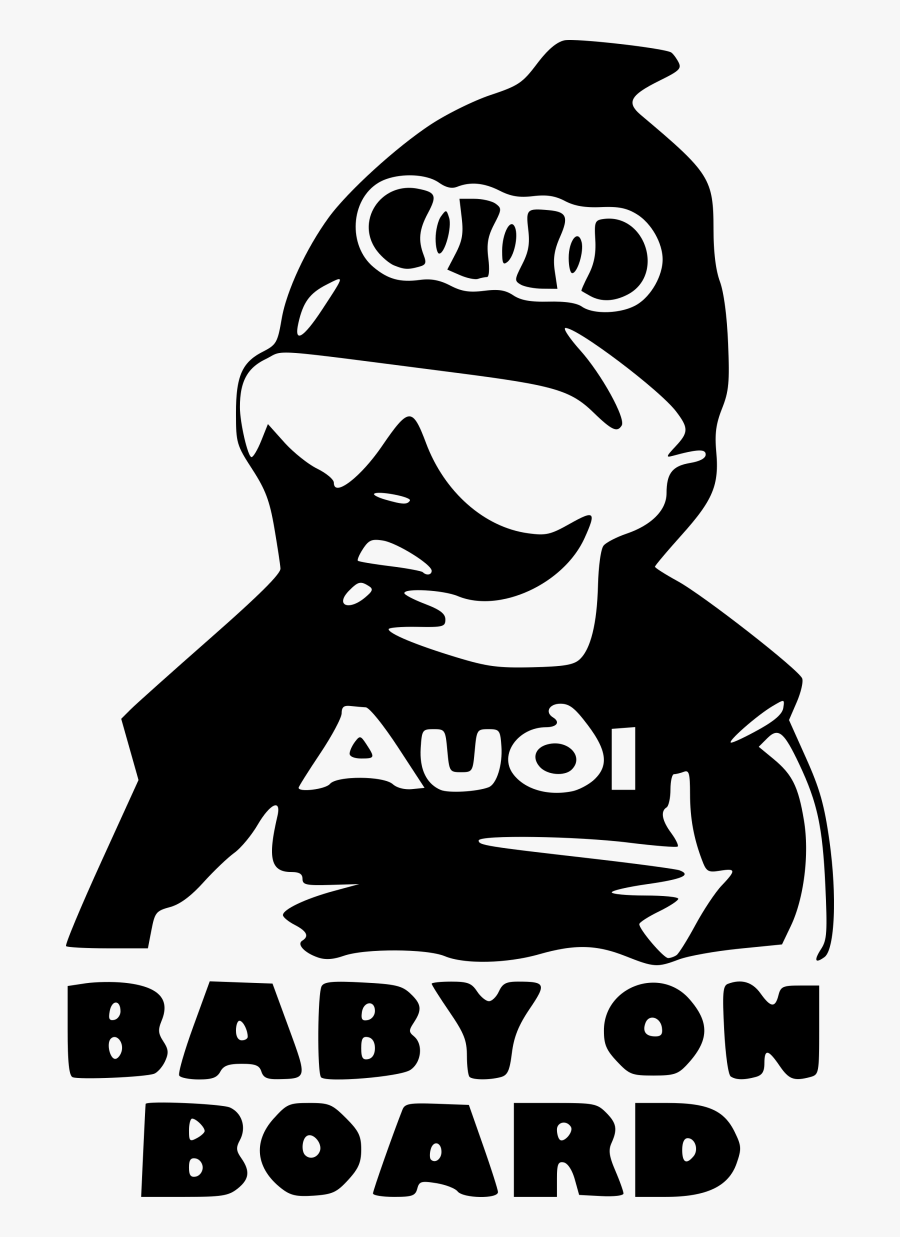 Baby On Board Jeep Sticker, Transparent Clipart