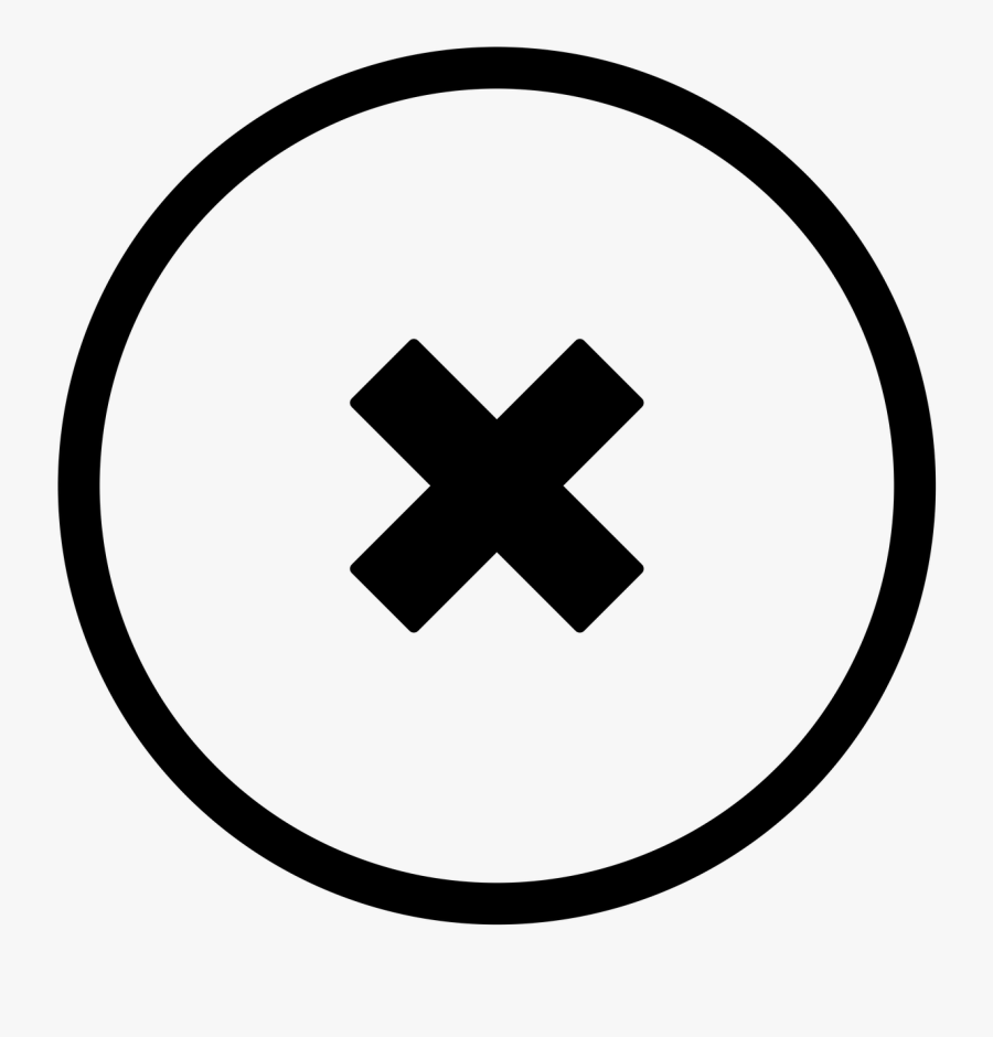 Rejected Icon Circular - We Always Done It This Way, Transparent Clipart