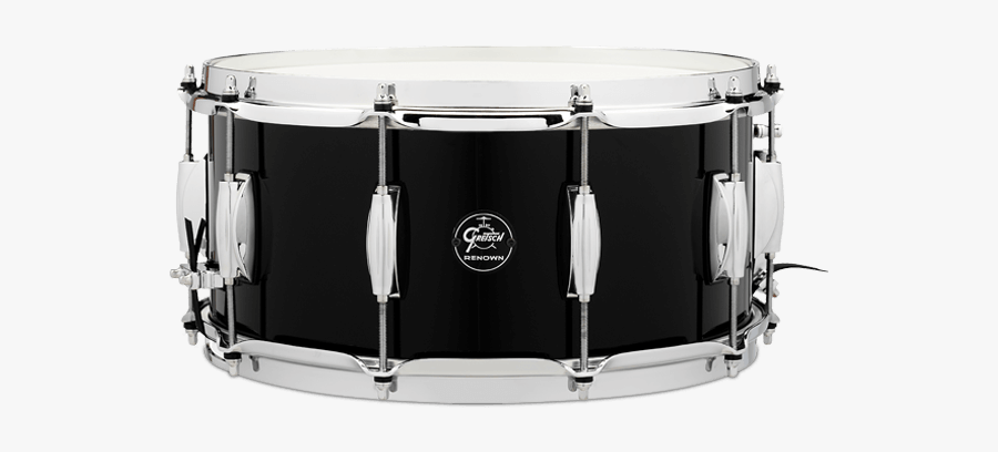 Rn2 6514s Pb - Gretsch Catalina Club Rock 6x14 Piano Black Snare Drum, Transparent Clipart