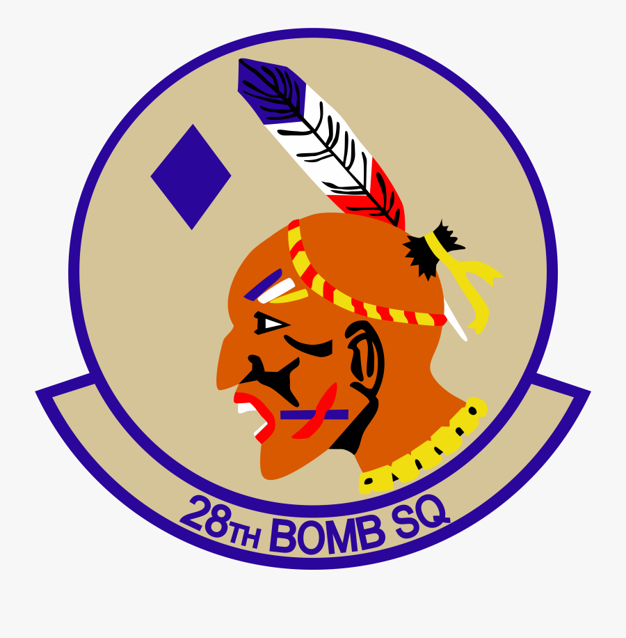 28th Bomb Squadron - 28th Bomb Squadron Patch, Transparent Clipart
