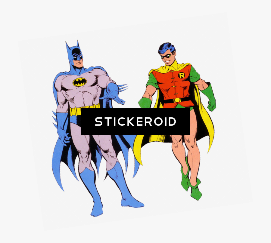 Batman And Robin - Batman And Robin Body Transparent, Transparent Clipart