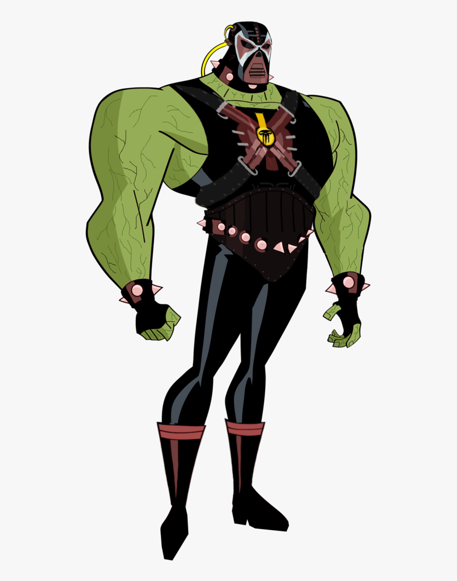 Superhero Robin Clipart Tnba - Dc Animated Universe Bane, Transparent Clipart