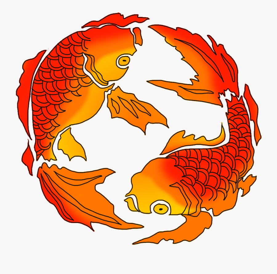 Japanese Koi Png - Drawing, Transparent Clipart