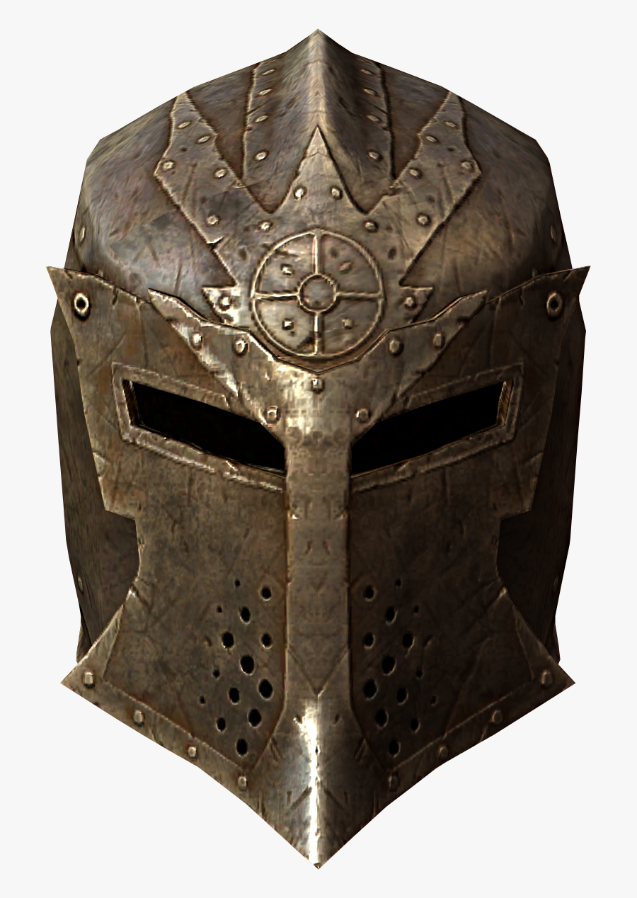 Skyrim Dawnguard Helmet, Transparent Clipart