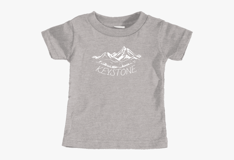 Keystone, Colorado Vintage Mountain Drawing - Active Shirt, Transparent Clipart