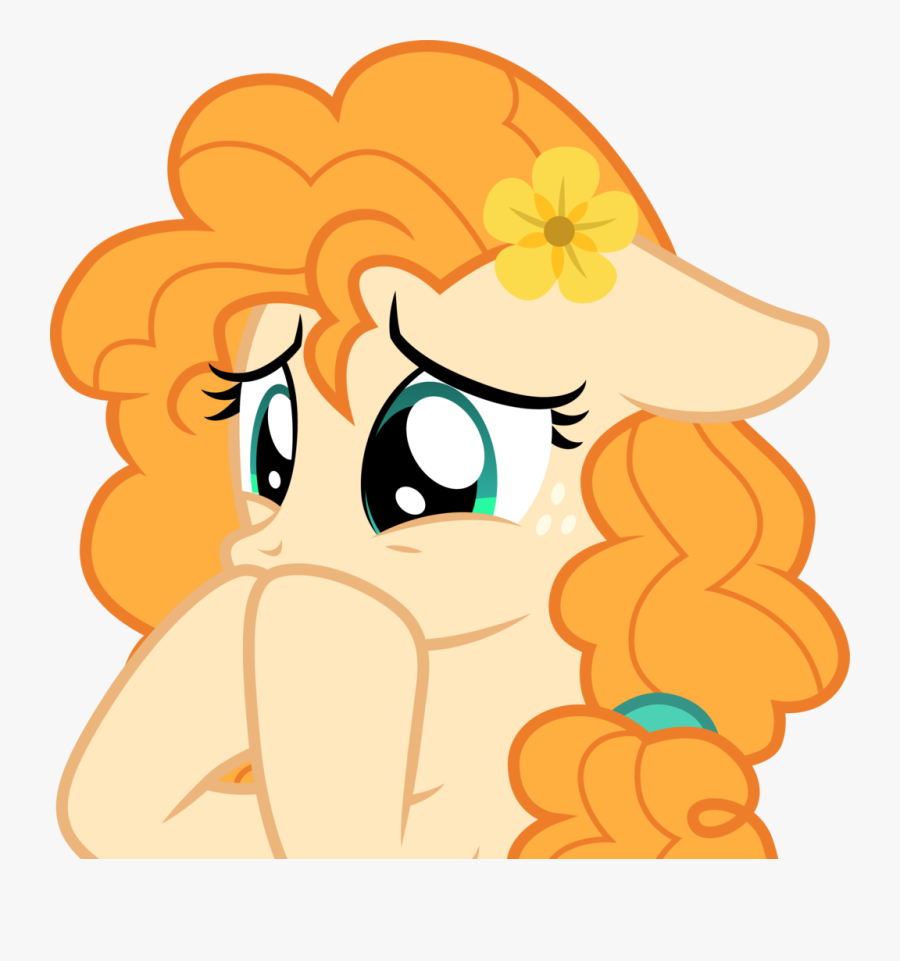 Upset Pear Butter By Cloudyglow - Pear Butter Mlp Sad, Transparent Clipart