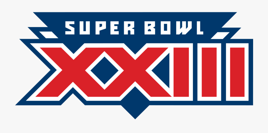 Transparent Superbowl Clipart - Super Bowl Xxiii Logo, Transparent Clipart