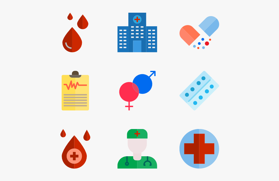 Health Care Icons Free, Transparent Clipart