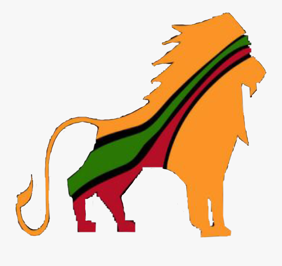 #lion #rasta #rastafarian #rastafari #reggae #jamaican, Transparent Clipart