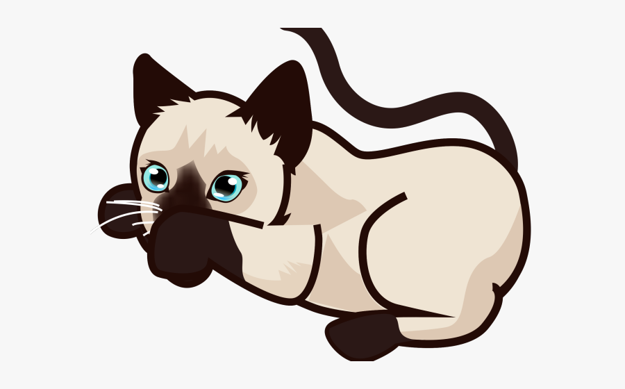 Siamese Cat Clipart Png, Transparent Clipart
