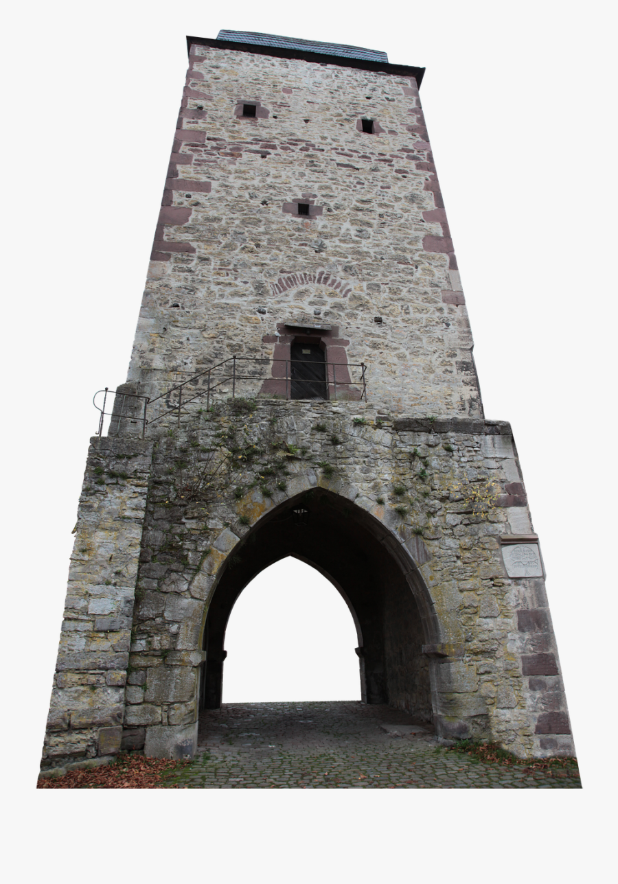 Tower Defensive Tower City Wall - Free Tower Medieval Transparent, Transparent Clipart