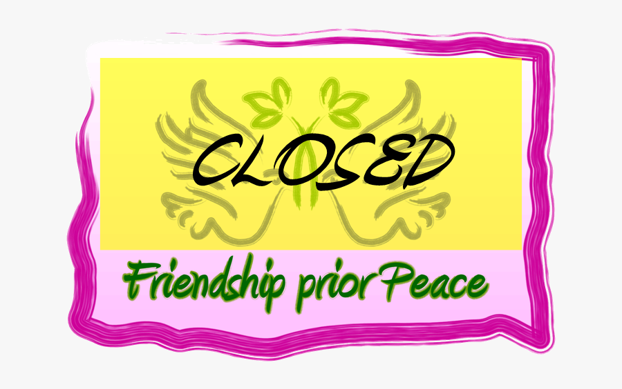 Friendship Prior Peace, Transparent Clipart