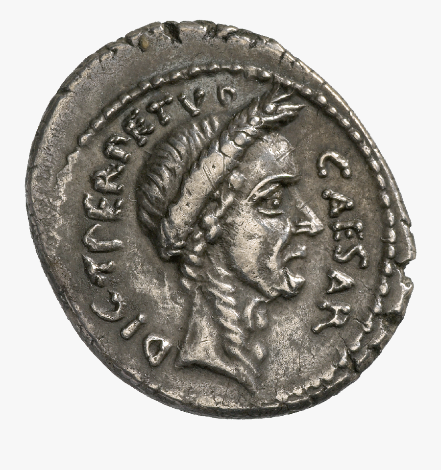 Transparent Julius Caesar Png - Römische Münze Cäsar, Transparent Clipart