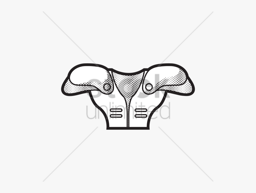 Shoulder At Getdrawings Com - Black Shoulder Pads Png, Transparent Clipart