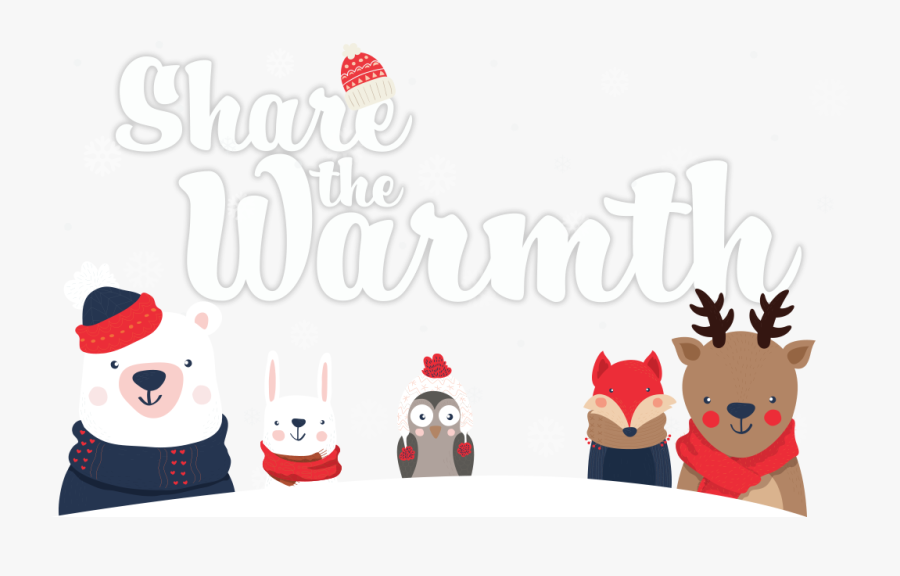 Share The Warmth Canmore - Cartoon, Transparent Clipart