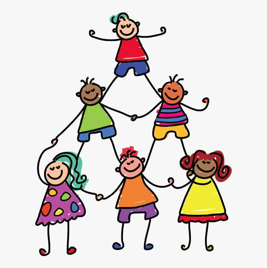 Warmth Clipart Happy Kid - Teamwork Children, Transparent Clipart