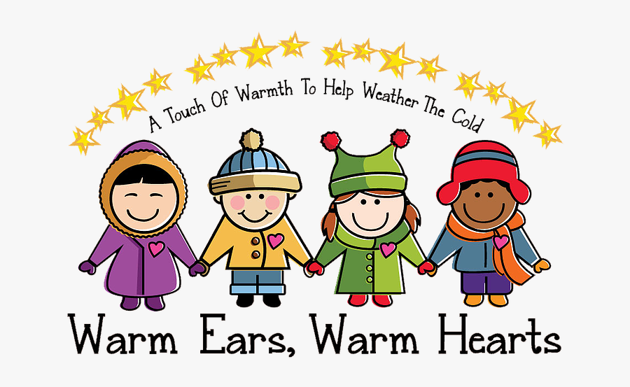 Donation Clipart Warm Clothes - Warm Ears Warm Hearts, Transparent Clipart