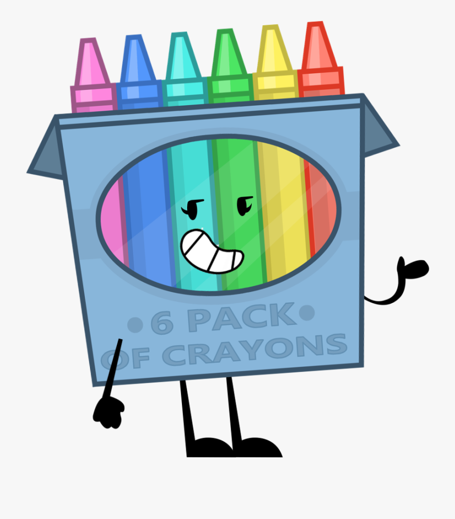 Crayons Clipart Box - Television, Transparent Clipart