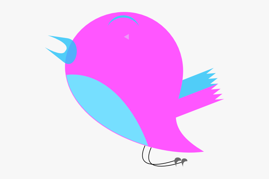 Transparent Pink Bird Clipart - Portable Network Graphics, Transparent Clipart