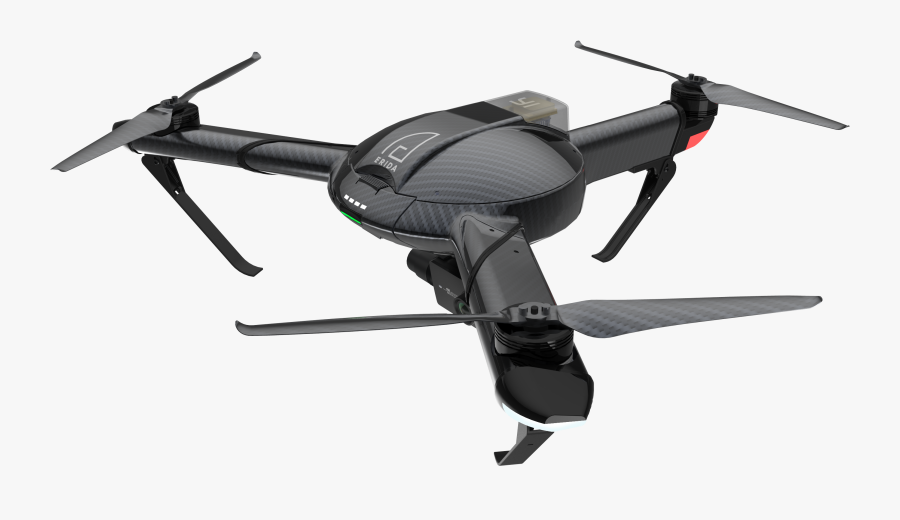 Drone With Three Propellers, Transparent Clipart