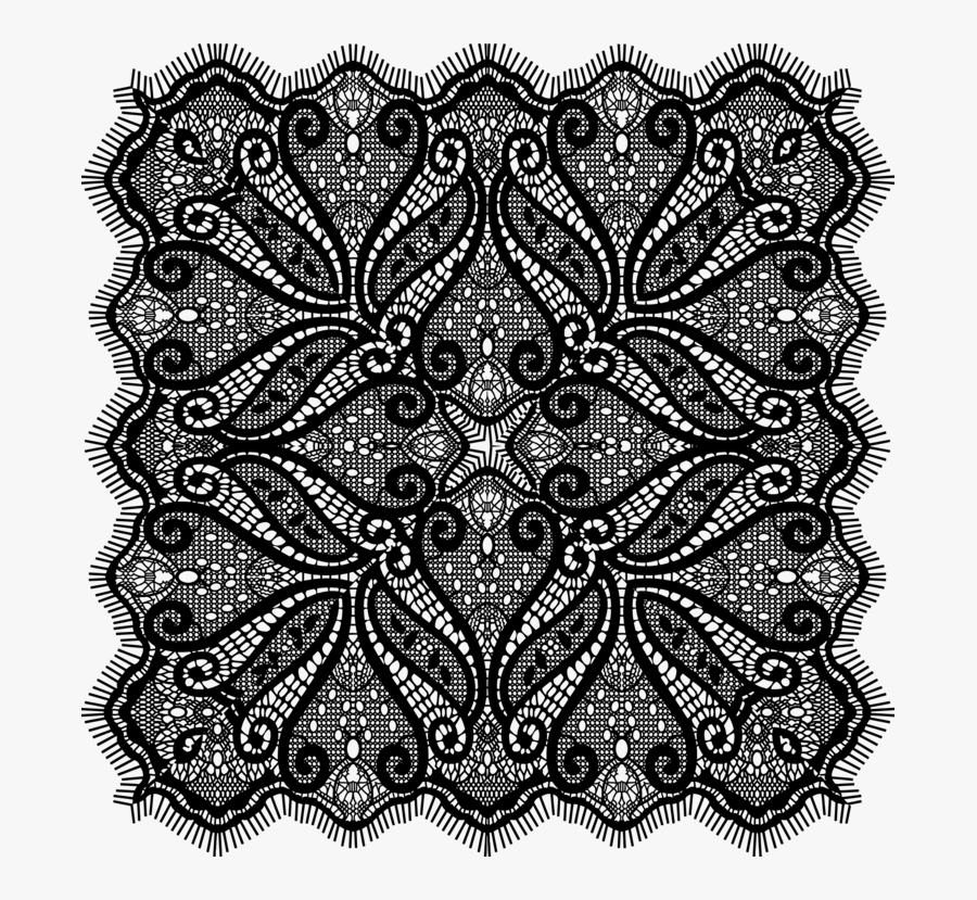 Visual Arts,embellishment,motif - Diseño De Encajes, Transparent Clipart