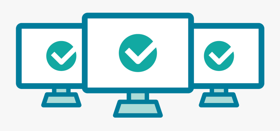 Pc Clipart Computer Testing - Pc Network Png, Transparent Clipart