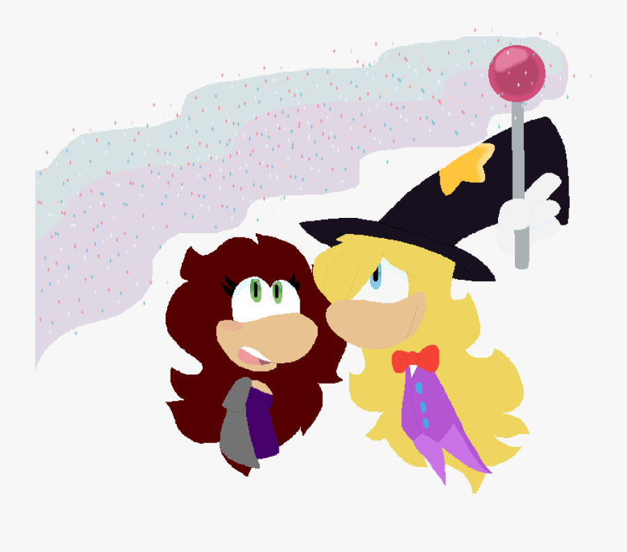 Emmy And Magician [request] - Cartoon, Transparent Clipart