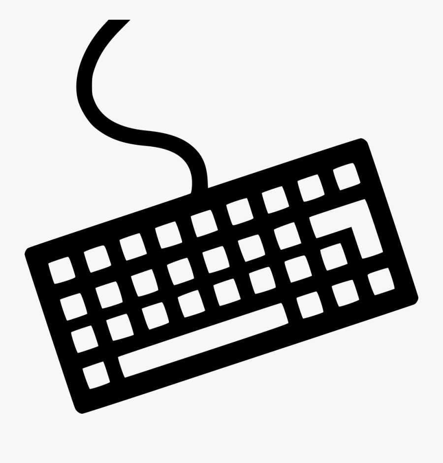Png File Svg - Keyboard Pc Icon Png, Transparent Clipart