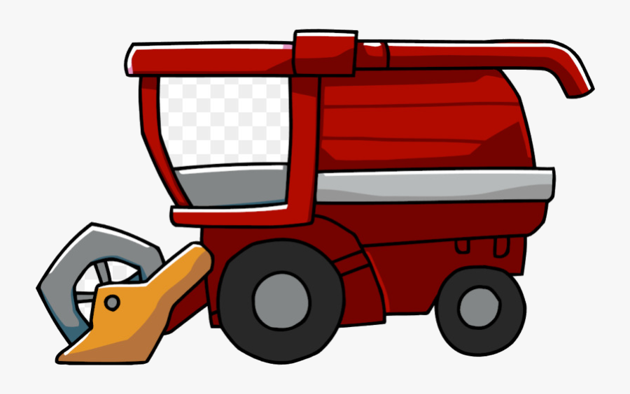 John Deere Clip Art Combine Harvester Openclipart Portable - Combine Harvester Clip Art, Transparent Clipart