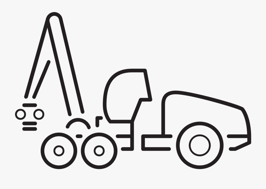 Harvester Clipart , Png Download - Line Art, Transparent Clipart