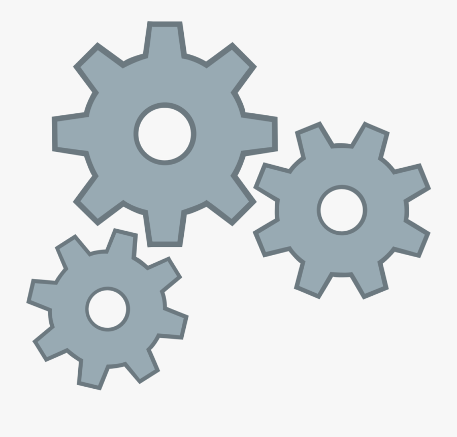 Transparent Gears Png - Gear Clipart Transparent, Transparent Clipart