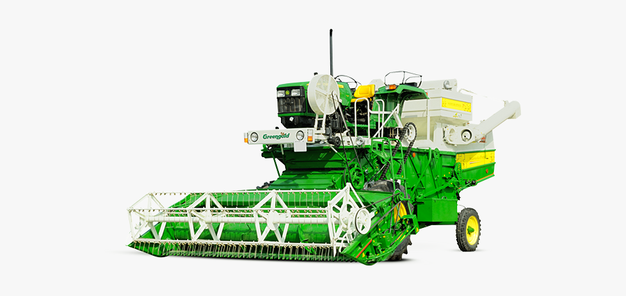 Los Angeles - John Deere Tractor Harvester, Transparent Clipart
