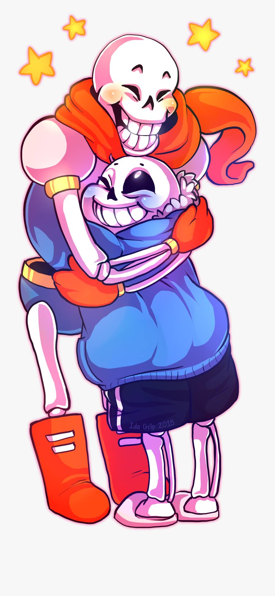 Undertale Imagines Papyrus And Sans, Transparent Clipart