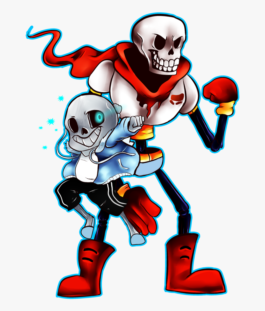 Undertale Sans And Papyrus Fanart, Transparent Clipart