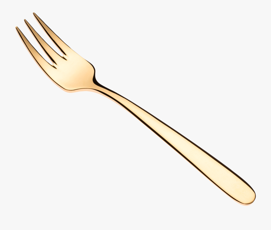 Fork Clipart Gold Fork - Gold Fork Clipart Png, Transparent Clipart