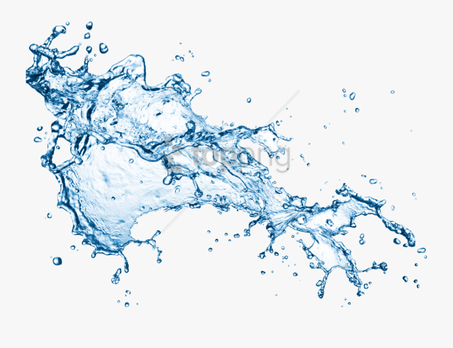 Transparent Water Splashes Clipart - Transparent Background Water Splash Png, Transparent Clipart