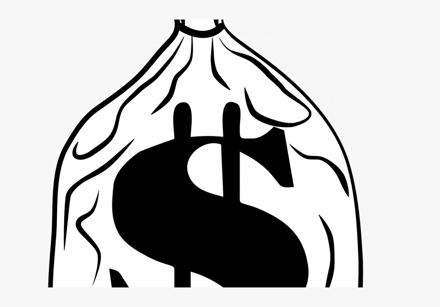 Money Clipart Black And White, Transparent Clipart